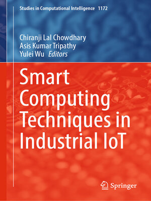 cover image of Smart Computing Techniques in Industrial IoT